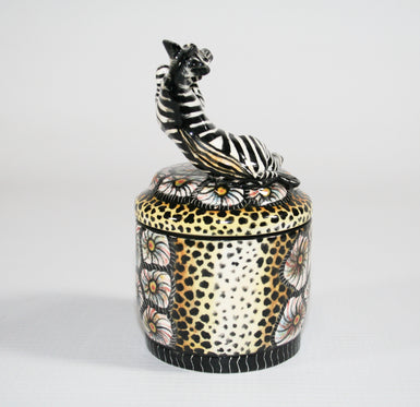 Zebra trinket Box