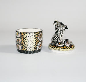 Zebra trinket Box