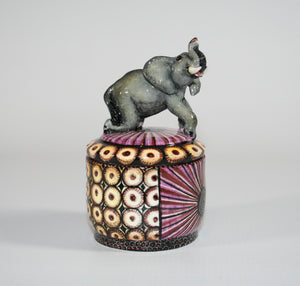 Elephant trinket Box