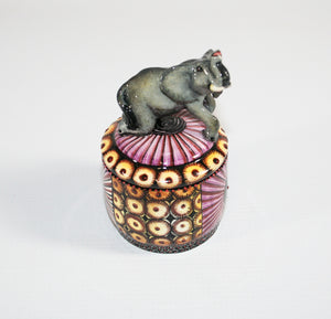 Elephant trinket Box