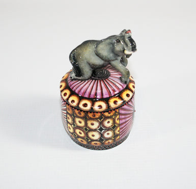 Elephant trinket Box