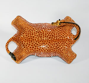 Large Giraffe Skin Platter 2
