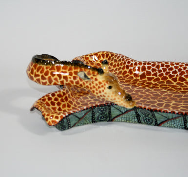 Large Giraffe Skin Platter 2