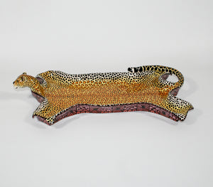 Large Leopard Skin Platter