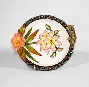 Leopard platter full body