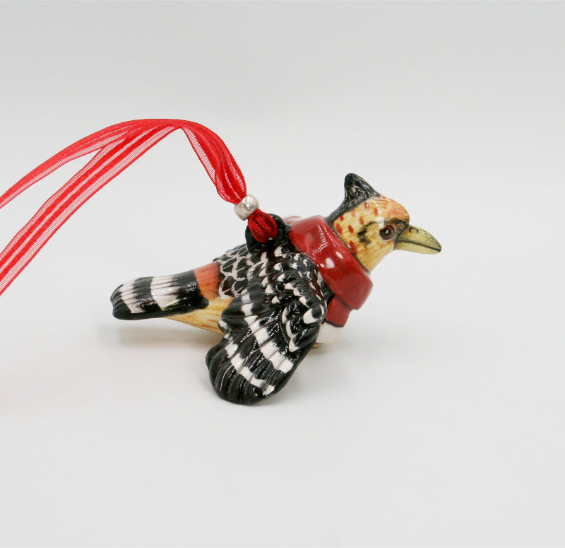 Crested barbet tree hanger medium