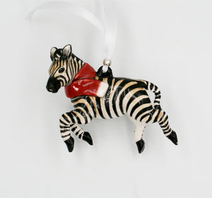 Zebra tree hanger medium