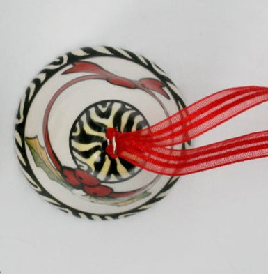 Bell hanger single zebra trim