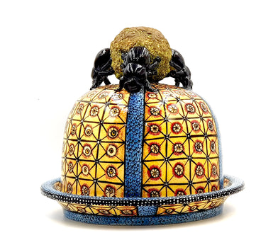 Dung beetle cheese platter