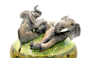 Elephant Butter Dish