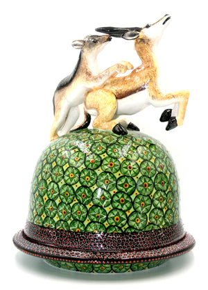 Antelope Butter Dish