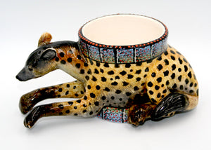 Spotted Hyena Candle Holder