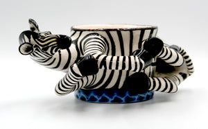 Zebra ring bowl