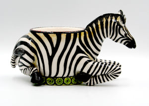 Zebra ring bowl