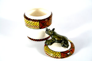 Rhino jewellery box