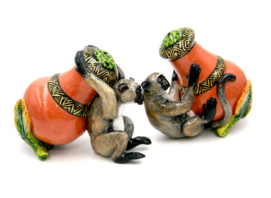 Sitting Monkey salt & pepper set
