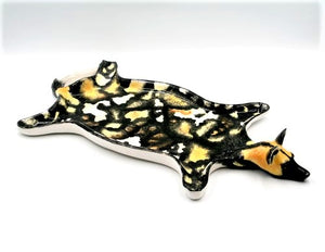 African wild dog skin