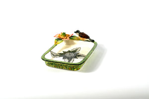 Dandelion rectangular bowl