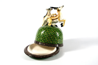 Antelope Butter Dish