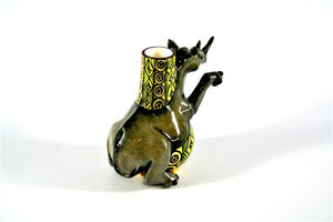 Rhino vase
