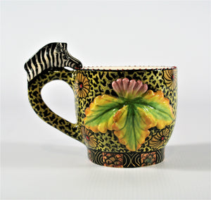Zebra head mug