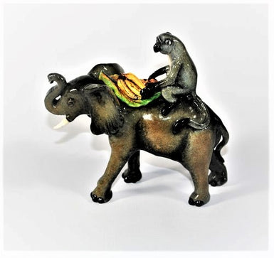 Elephant with Monkey on its back