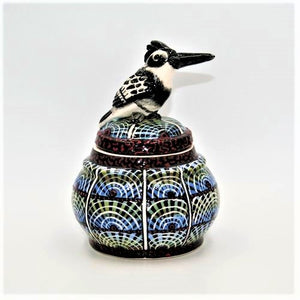 Giant Kingfisher jewellery box