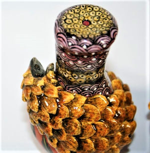 Terracotta Pangolin salt & pepper set