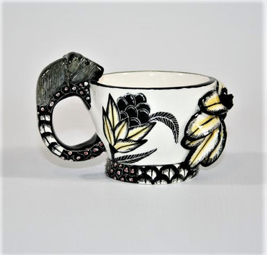 Small Buffalo handle mug