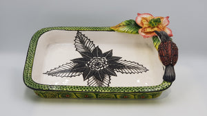 Dandelion rectangular bowl