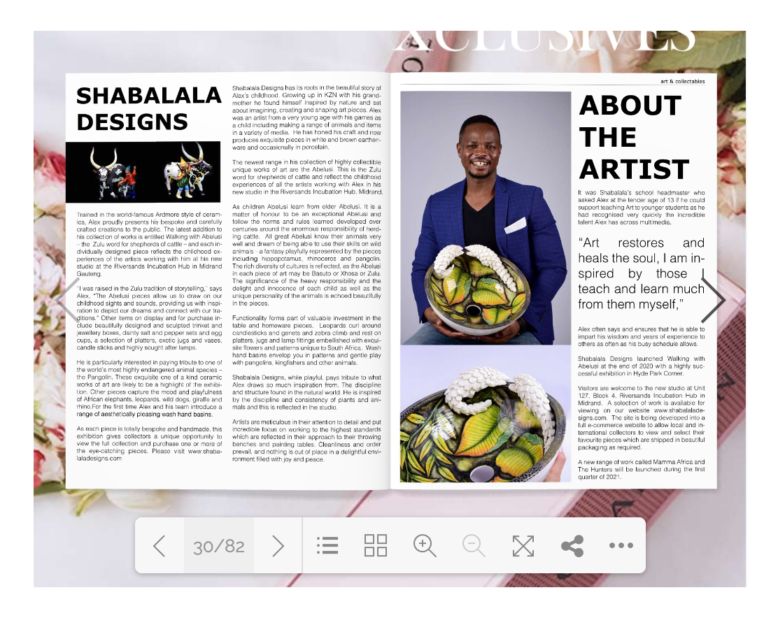 'Walking with Abelusi' Featured Article