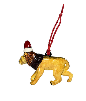 Lion with hat tree hanger medium