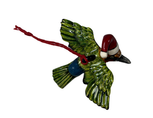 Red throated Bee-eater with hat tree hanger medium