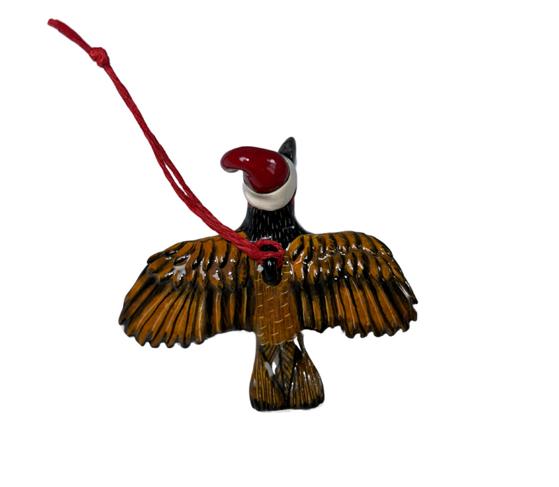 Red- Headed Woodpecker with hat tree hanger medium