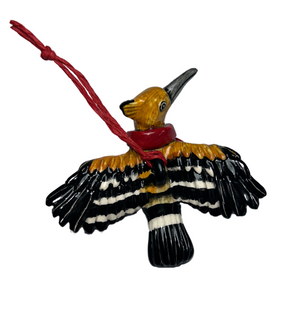 Crested barbet tree hanger medium