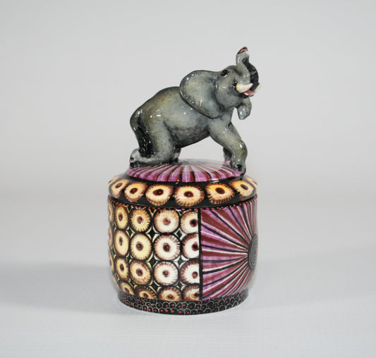 Elephant trinket Box