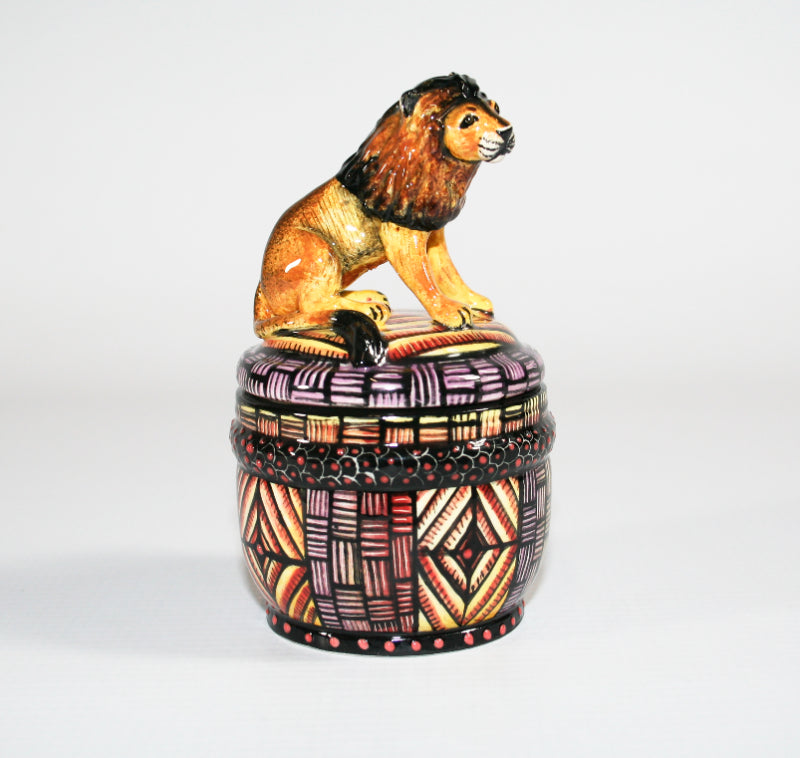 Lion trinket Box