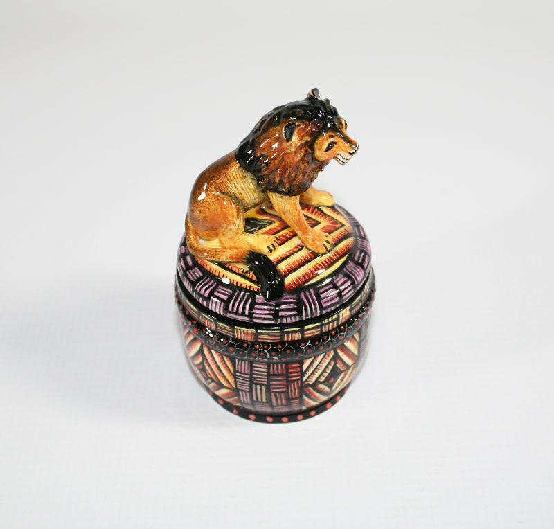 Lion trinket Box