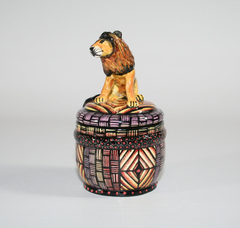 Lion trinket Box