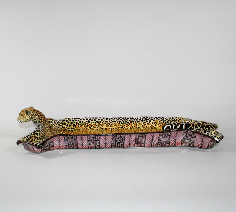Large Leopard Skin Platter