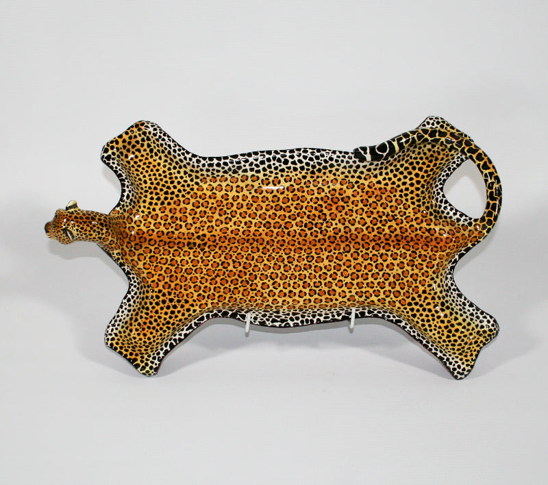 Large Leopard Skin Platter