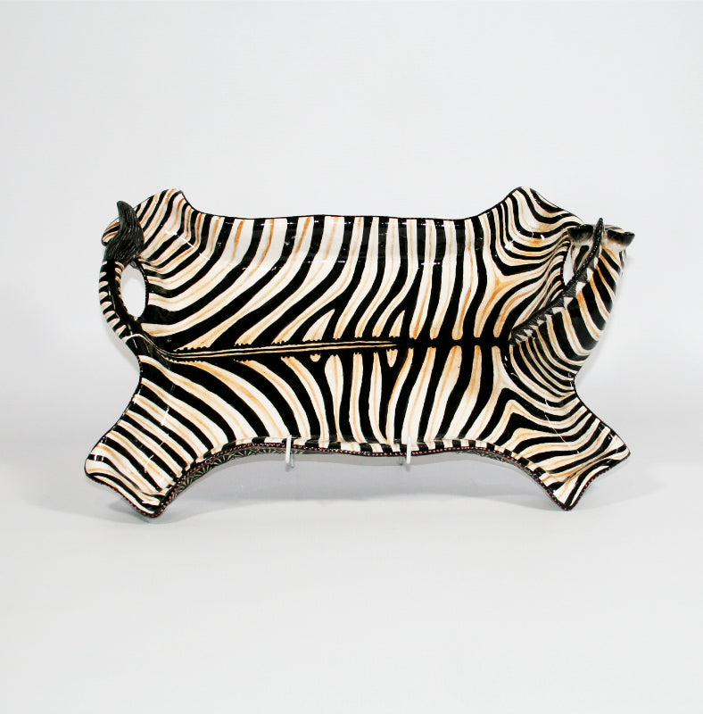 Large Zebra Skin Platter