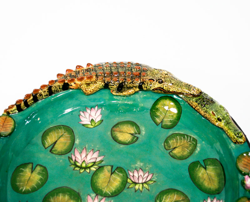 Crocodile platter
