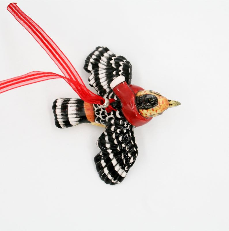 Crested Barbet tree hanger medium