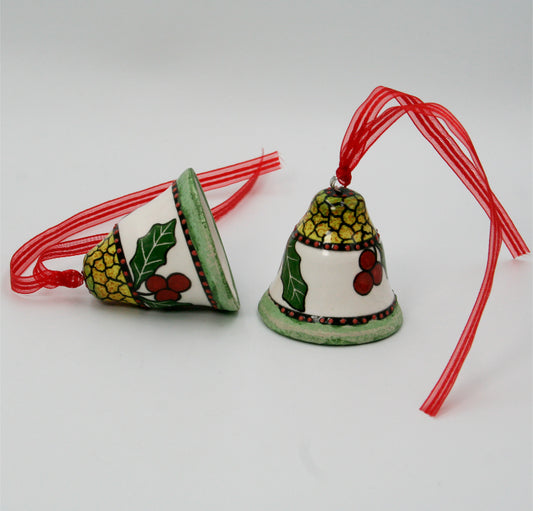 Bell hanger pair tortoise trim