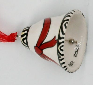 Bell hanger single zebra trim