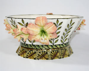 Flower Serving Bowl