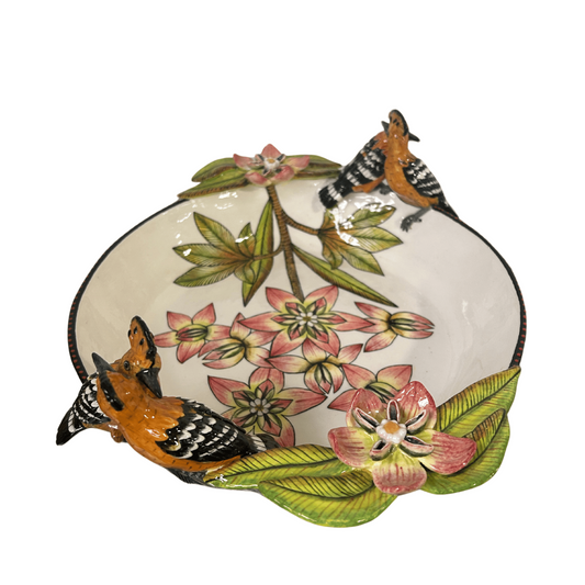 Hoopoe pairs Serving bowl