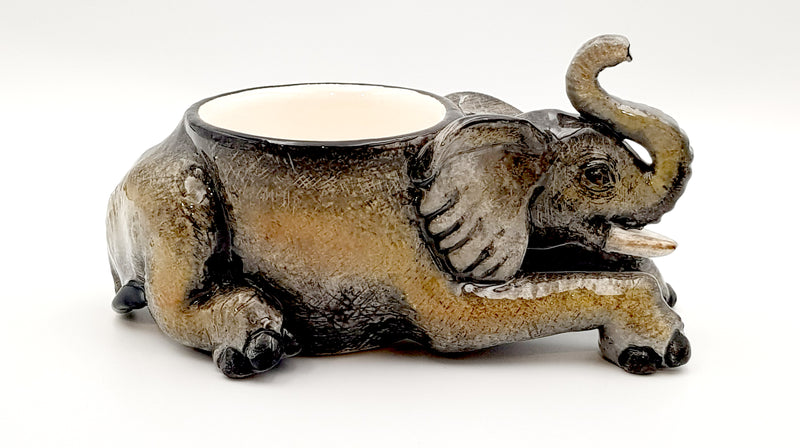 Elephant candle holder
