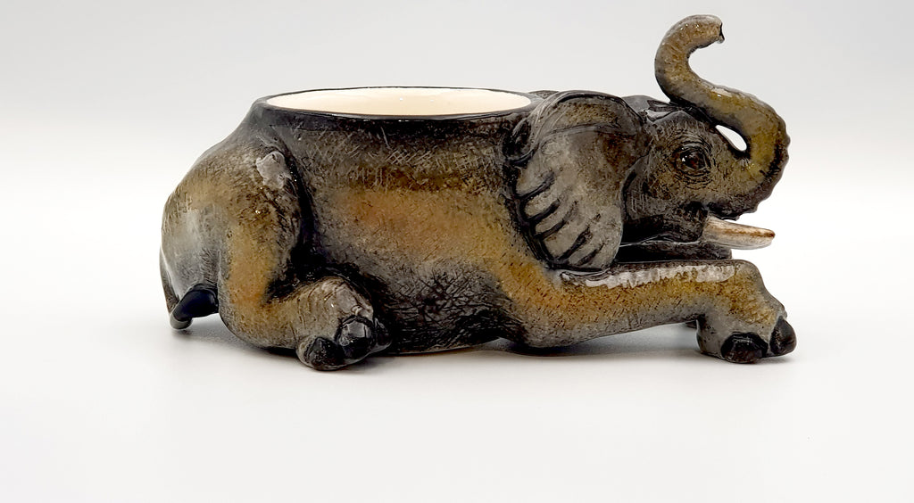 Elephant candle holder